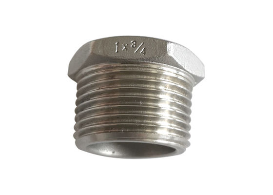1 "* 3/4" เหล็กกล้าไร้สนิม 304 Hexagon Bushing 2 MPa ความดันการทำงาน